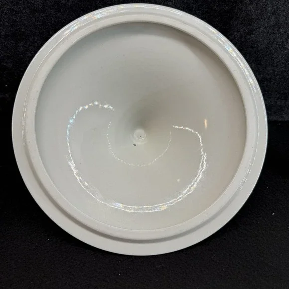 Vintage Goebel COUNTRY BURGUND Covered Vegetable Bowl / Casserole with Lid - Picture 10 of 15